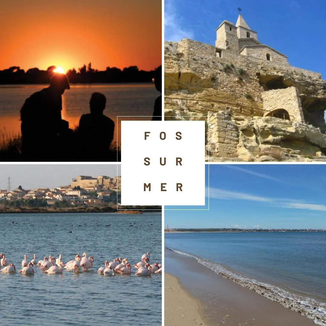Apartment Les Salins * Appartement * Clim * Wifi * Commerces Fos-sur-Mer