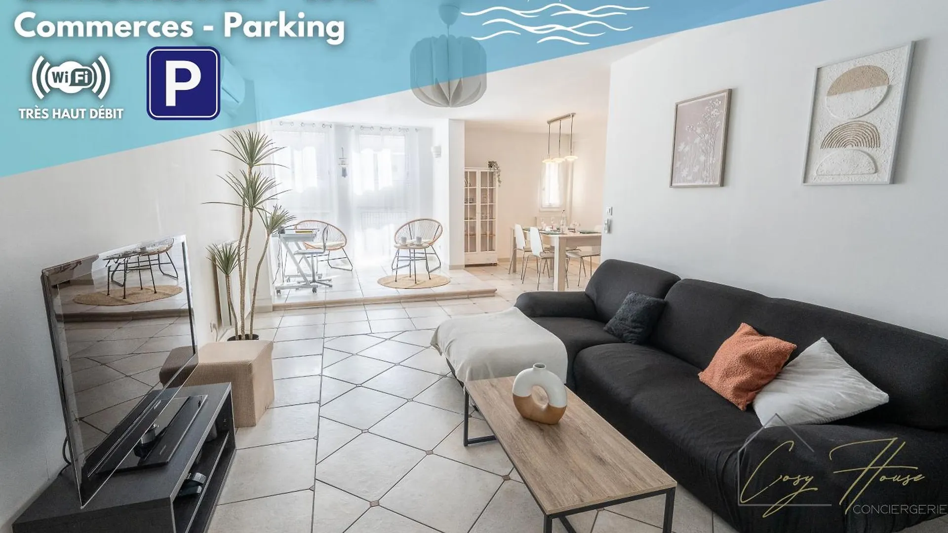 Les Salins * Appartement * Clim * Wifi * Commerces location